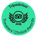 Tripadvisor Travelers' Choice 2025 badge